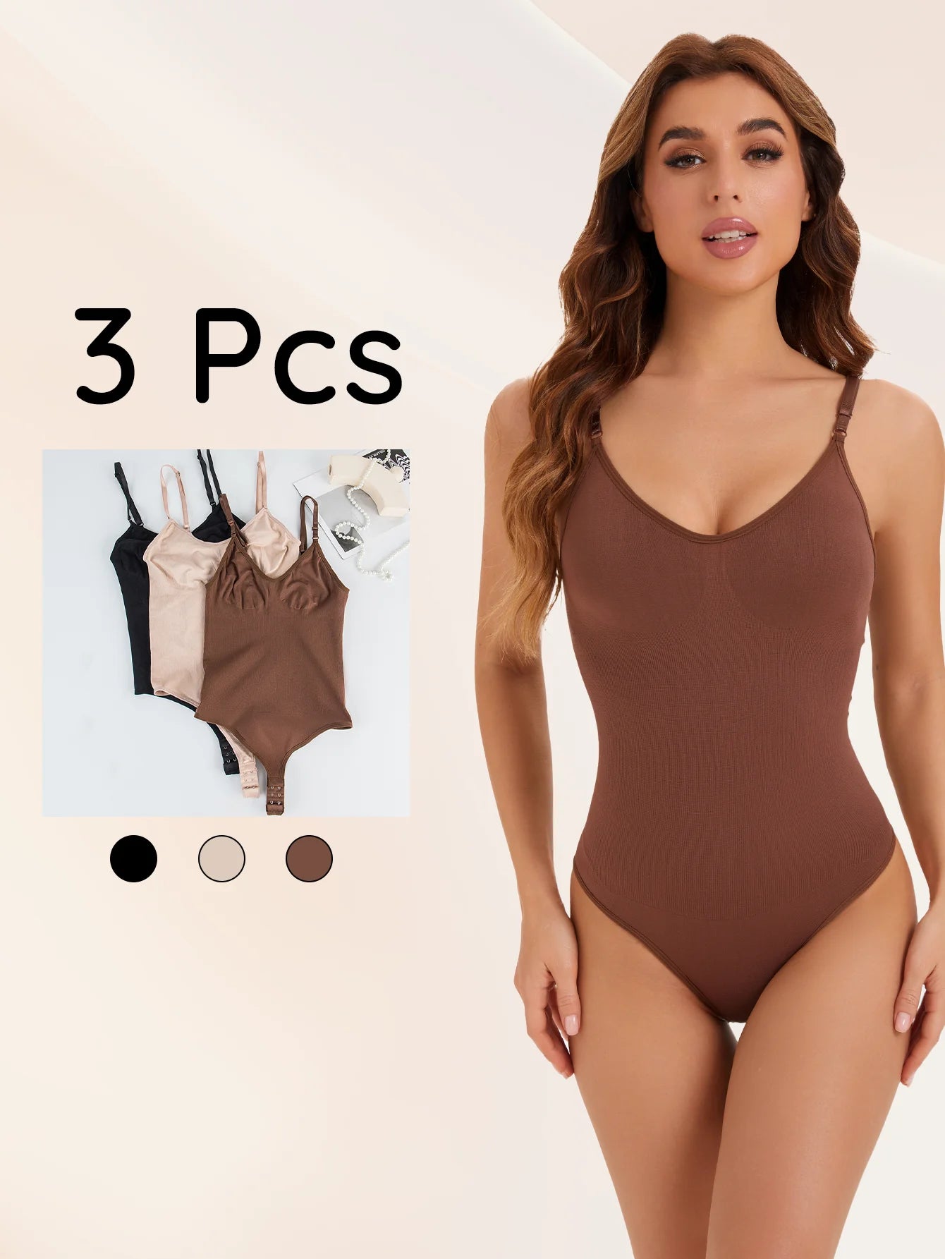 High Elastic Bodysuit for Women Tummy Control Shapewear Sexy Seamless Sculpting Thong Body Shaper Slimmer Slimming Black Tank