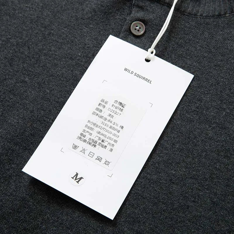 Sweater for Men Pullovers Old Money Man Knitwear Short Sleeve Knit Jumpers Solid Cotton High End Casual Vintage Sweaters 2025