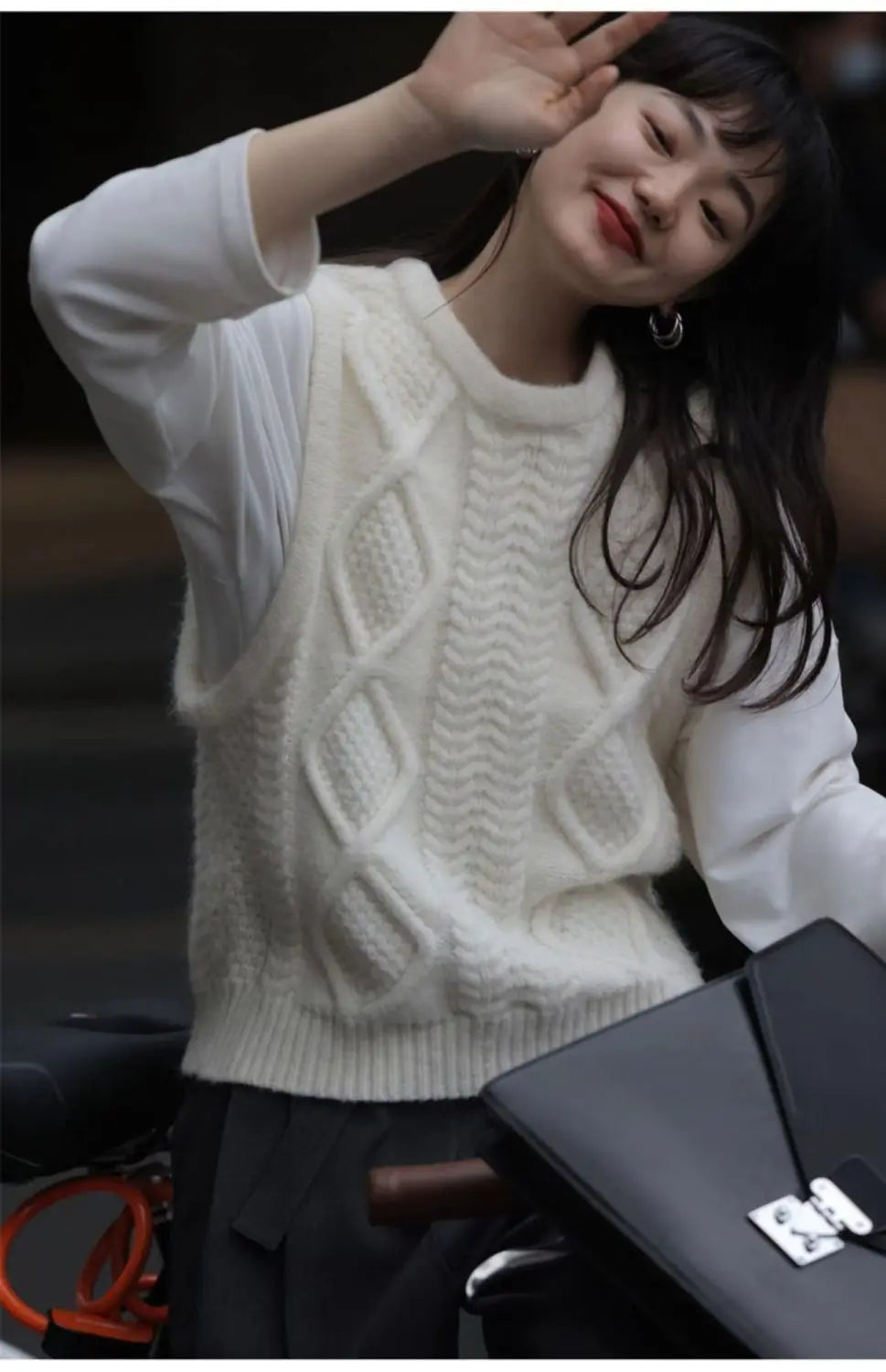 Sweater Vests Women Pure Design Basic Simple Tender All-match Leisure Autumn Ulzzang Students Fashion Knitwear Retro Streetwear