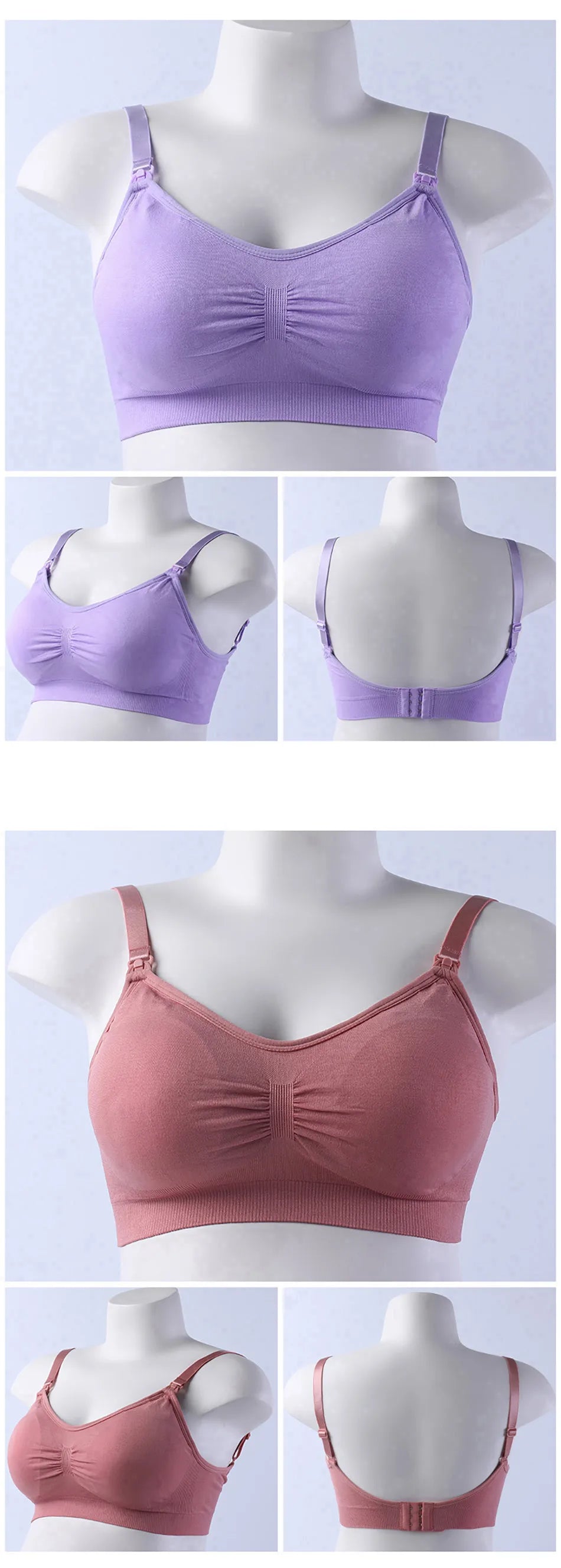 Maternity Underwear without Underwire Nursing Bra Pregnancy Clothing Anti Sagging Breastfeeding Women Breathable lactancia Bras