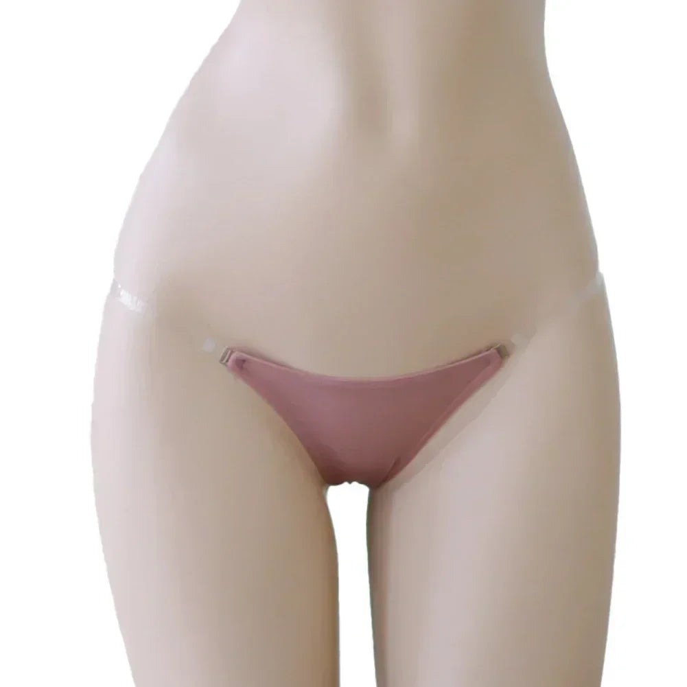 Sexy Women See-Through Panties Low-Rise G-string Thongs Seamless Lingerie Transparent Sensual Female Underwear Underpants