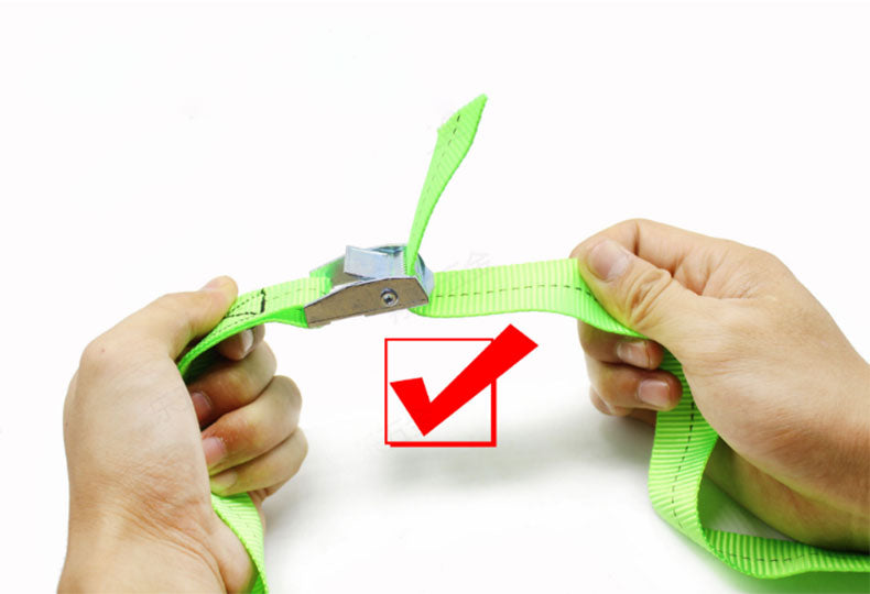 motorcycle bike Strong Buckle Tie Down Belt cargo straps With Metal Buckle Tow for Luggage Bag Rope Ratchet Belt