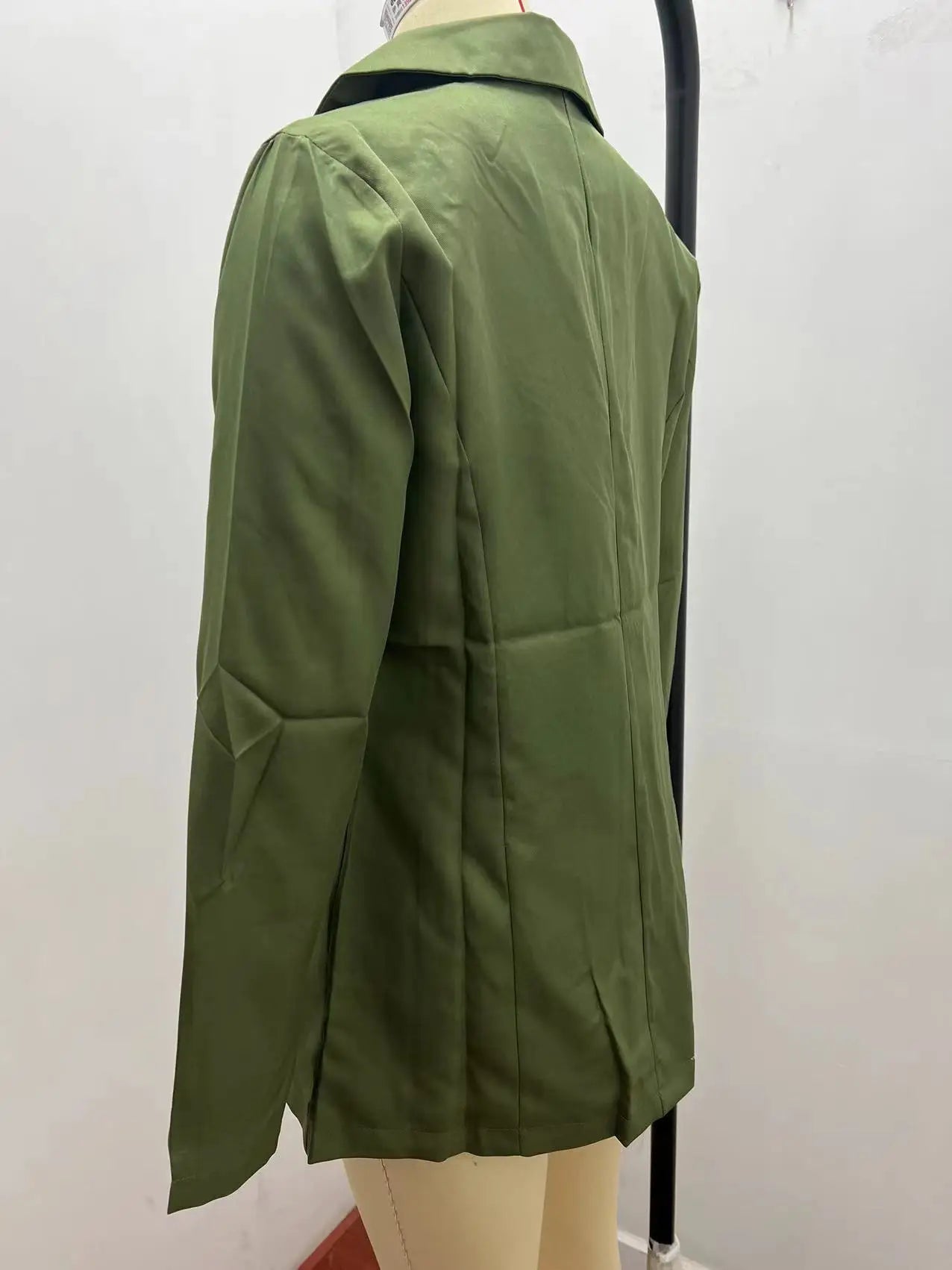 Blazer Women 2025 New Ladies Professional Office Lapel Cardigan Temperament ropa mujer Suit Jacket Casual Lady coat Solid coats