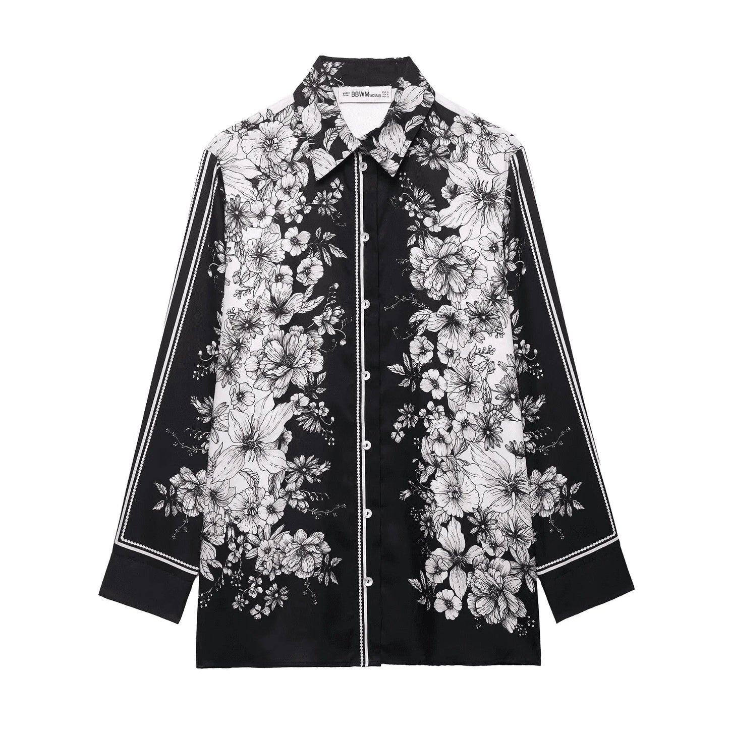 Chic Elegant Pants Set Women's 2 Pieces 2025 New Fashion Printed Shirt Top + Trousers Casual Sets Two Piece Woman Outfits