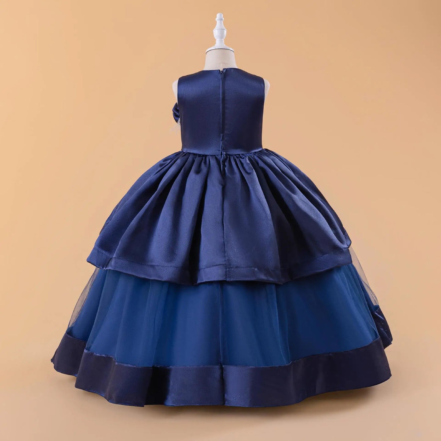 Children's Evening Gowns Flower Girl Gowns Long Dress Girls Hosting Party Birthday Gowns