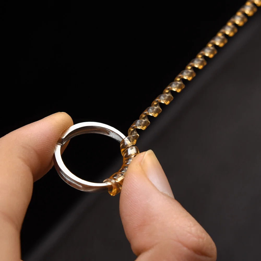 Ring Adjustable Spring Rope Resin Elastic Fastener Suitable All Rings Adjustable Tool Cuttable Invisible Seamless Spring Ropes