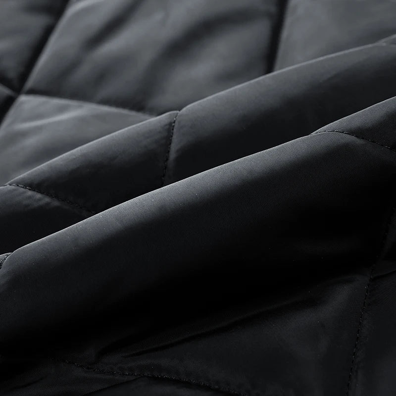 Winter Jacket Men Autumn Coats Fashion Casual Warm Cargo Bomber Jackets Baseball Puffer Jacket High Street Outwear Clothing Top