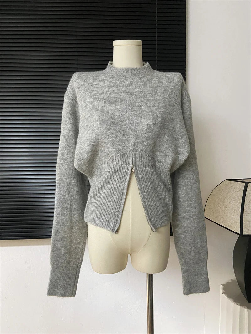 Sweater Women Winter Pullover Girls Sweater Oversize Knitting Tops Vintage Long Sleeve Fall Female Knitted Outerwear Warm Pull