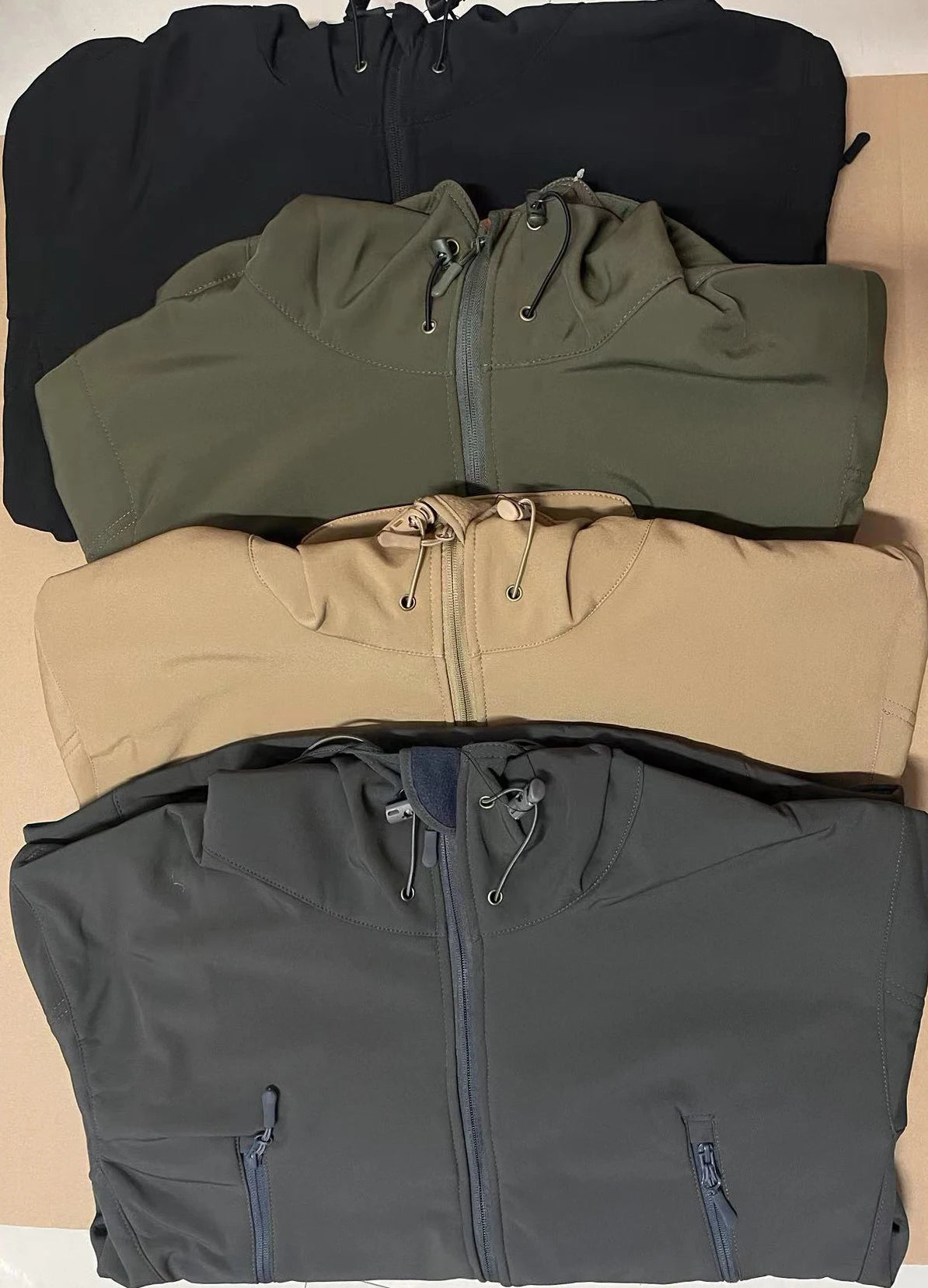 Tactical Military Men Winter Autumn Fleece Waterproof Jackets Sports Hiking Camping Climbing Outdoor Hooded Coat Hunting Combat