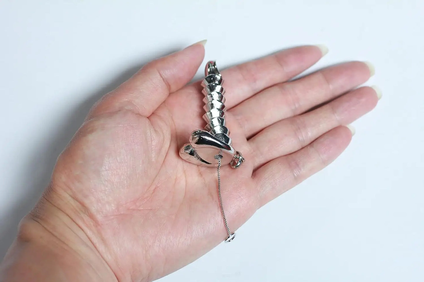 Heavy Funny Necklace Including 21.8 Inch Chain and 1 Inch Pendant