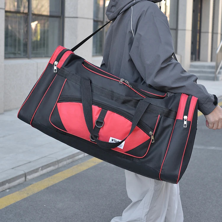 Oversized handbag, multi-functional, suitable for travel, fitness activities, and outdoor excursions