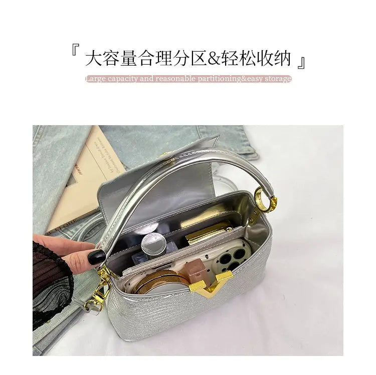 Graceful Handbag For Sophisticated Ladies The Ideal Travel Mate One Shoulder Retro Bag Merging Aesthetics With Utility