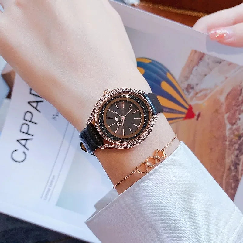 Women Watches Luxury Female Clock Quartz Wristwatch Diamond Fashion Ladies Wrist Watch Reloj Mujer Relogio Feminino Designer