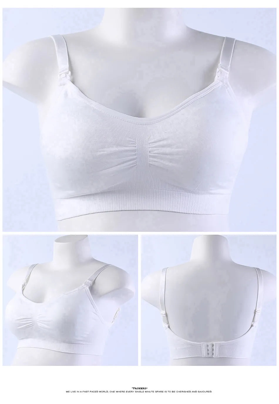 Maternity Underwear without Underwire Nursing Bra Pregnancy Clothing Anti Sagging Breastfeeding Women Breathable lactancia Bras