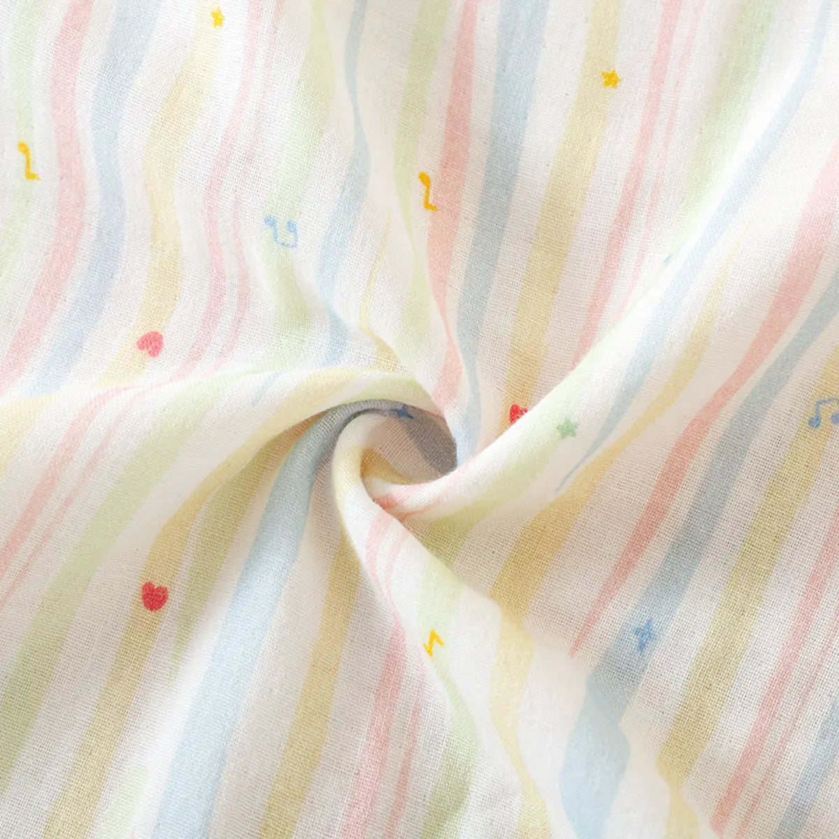 Sleeping Nightdress for Women Thin Cotton Homewear Colorful Striped Printed Pink Color Girls' Home Clothes Women Nightwear