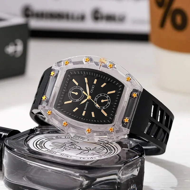 watches for womenCasual Silicone Strap Women Quartz Watch Fashion Analog Quartz Wristwatch for Girls Gift Reloj Mujer