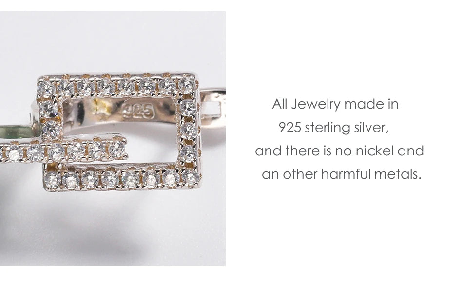 GEM'S BEAUTY jewelry set for women 925 sterling silver Fine jewelry for woman Elegant original