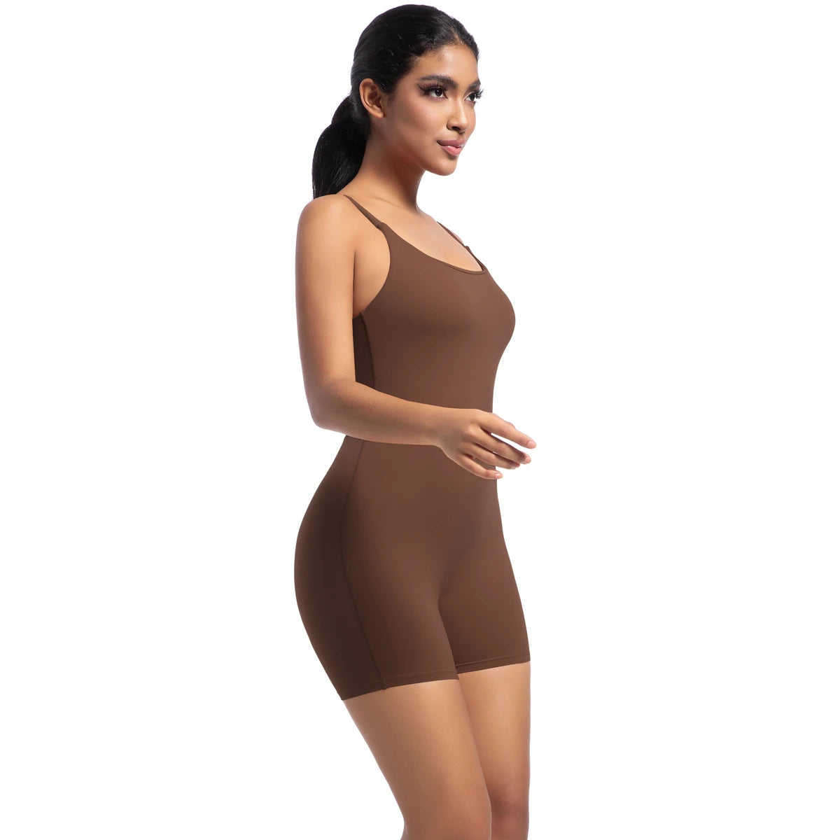 Women Bodysuits Women Strappy Romper Seamless Jumpsuit Romper Backless Set Fitness Bodysuit  Hip Lift One-piece Sports Bodysuit