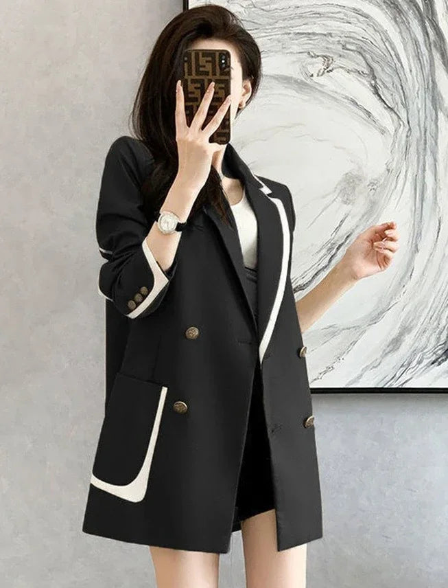 Outerwears High Quality Spring Autumn Coats for Women 2025 New Arrivals Blazer Woman In Promotion Elegant and Youth Deals Jacket