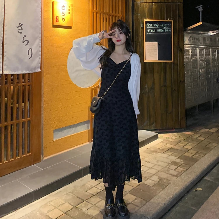 Sweater Cardigan Women Summer Thin All-match Sun-proof Lace-up Simple Fashion Street Wear Vacation Popular Casual Vintage Chic