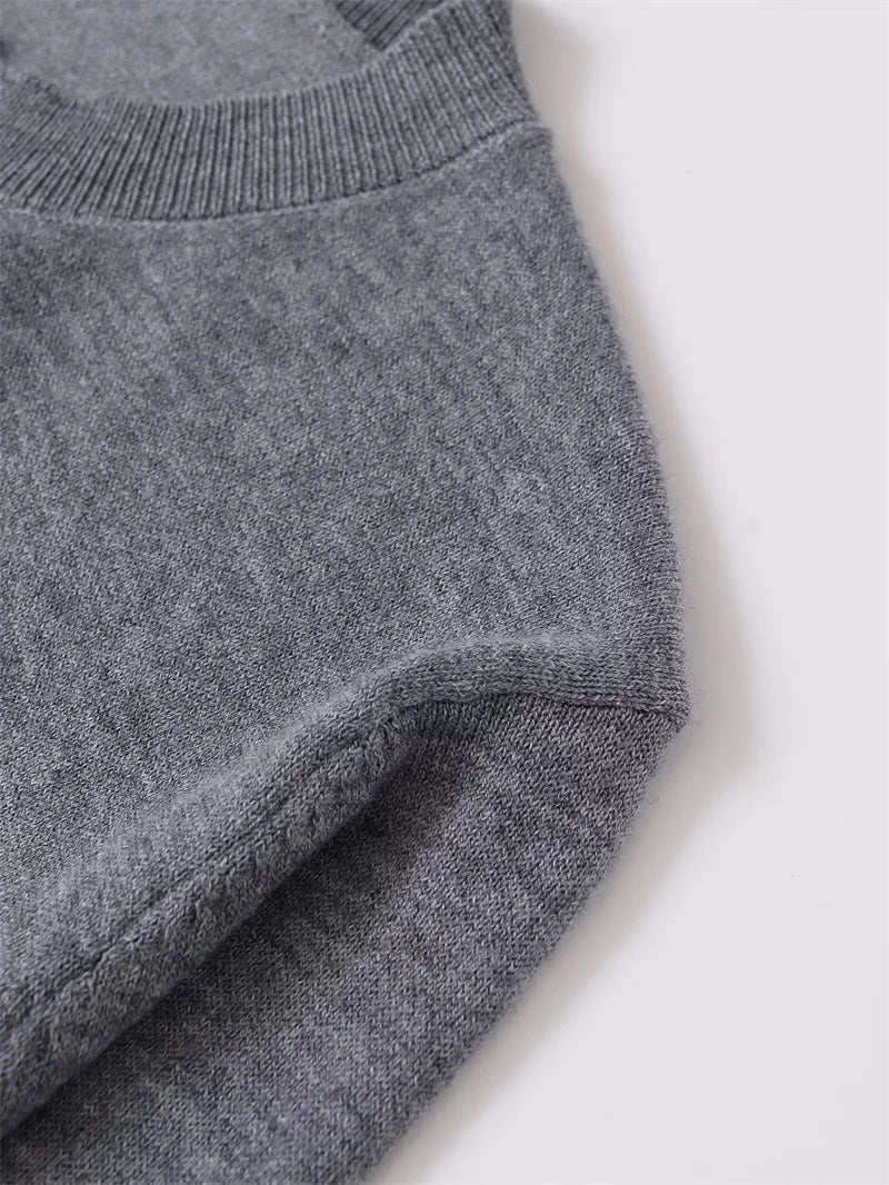 Women's knitted sweater  new long sleeve super soft wool knit sweater  autumn winter casual top