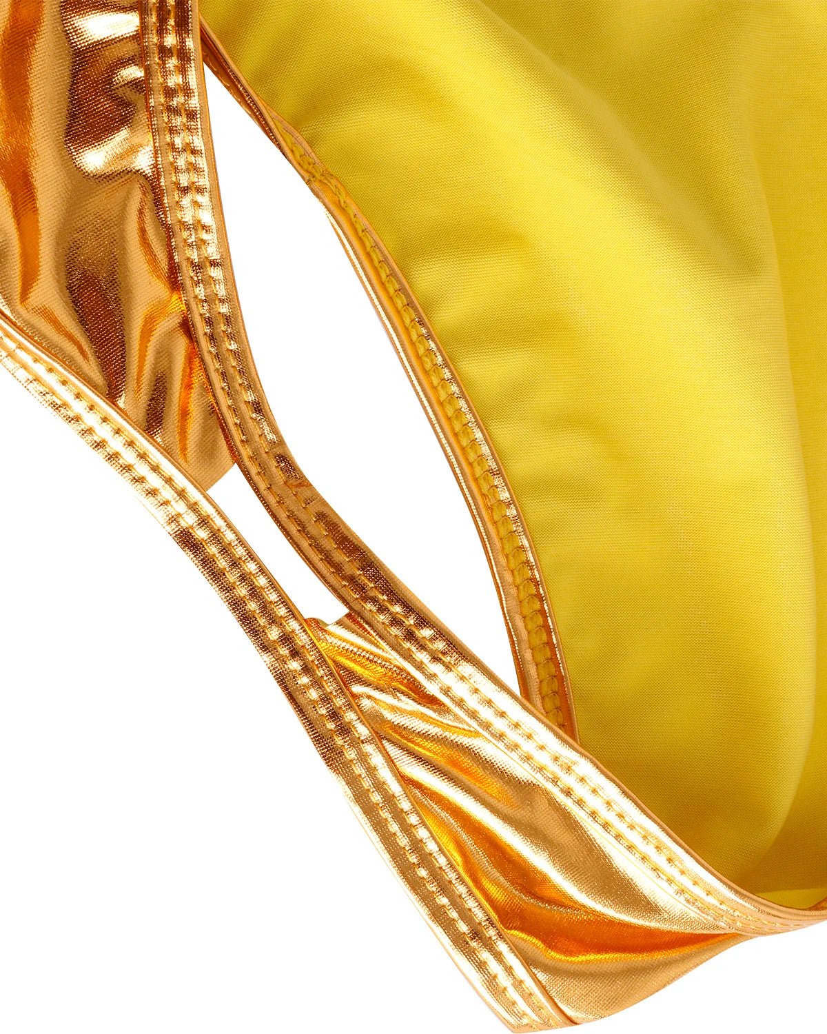 Women Sexy High Cut Bodysuit with Stocking Outfits Metallic Glossy Sleeveless Stretchy Tights One-piece Swimsuit Clubwear