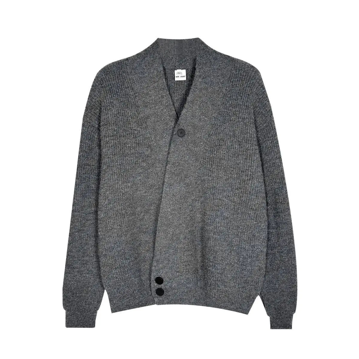 Sweater and Sweater Jacket Men's Autumn Cardigan Solid Color Versatile Relaxed Lazy and High-end Top Couple's Jacket