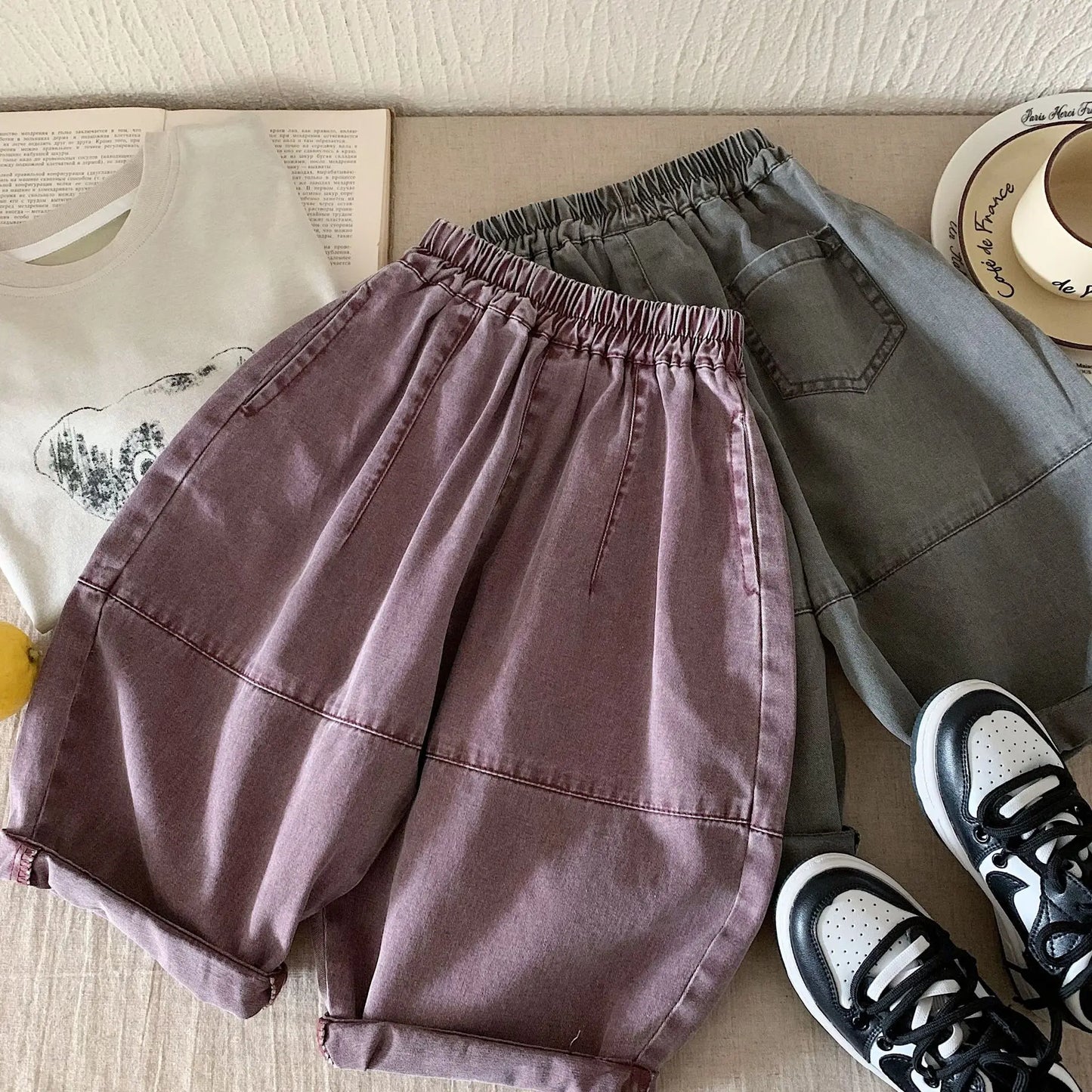 Children‘s Trousers 2025 Autumn New Men’s And Women‘s Loose Trousers And Children’s Pants