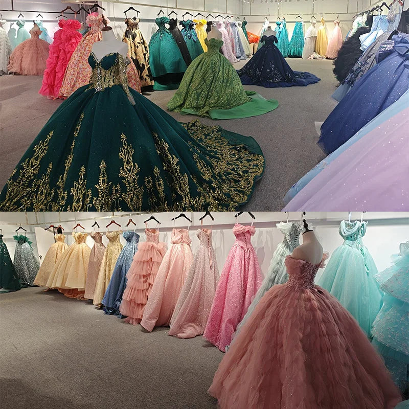 Elegant Ball Gown Short Sleeves Women Wedding Dresses Popular Organza Bridal Gowns Customized Ball Princess Vestido De Novia