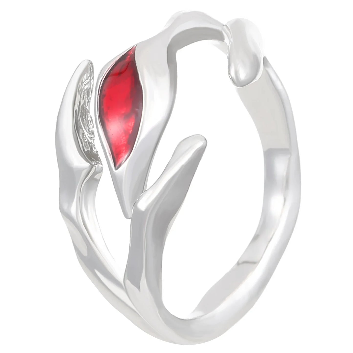 Gothic Rings irregular Darkness Red Style open ring for women index finger Ring Jewelry Gift