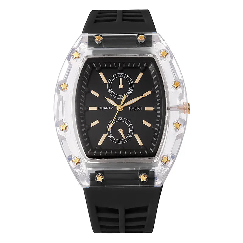 watches for womenCasual Silicone Strap Women Quartz Watch Fashion Analog Quartz Wristwatch for Girls Gift Reloj Mujer