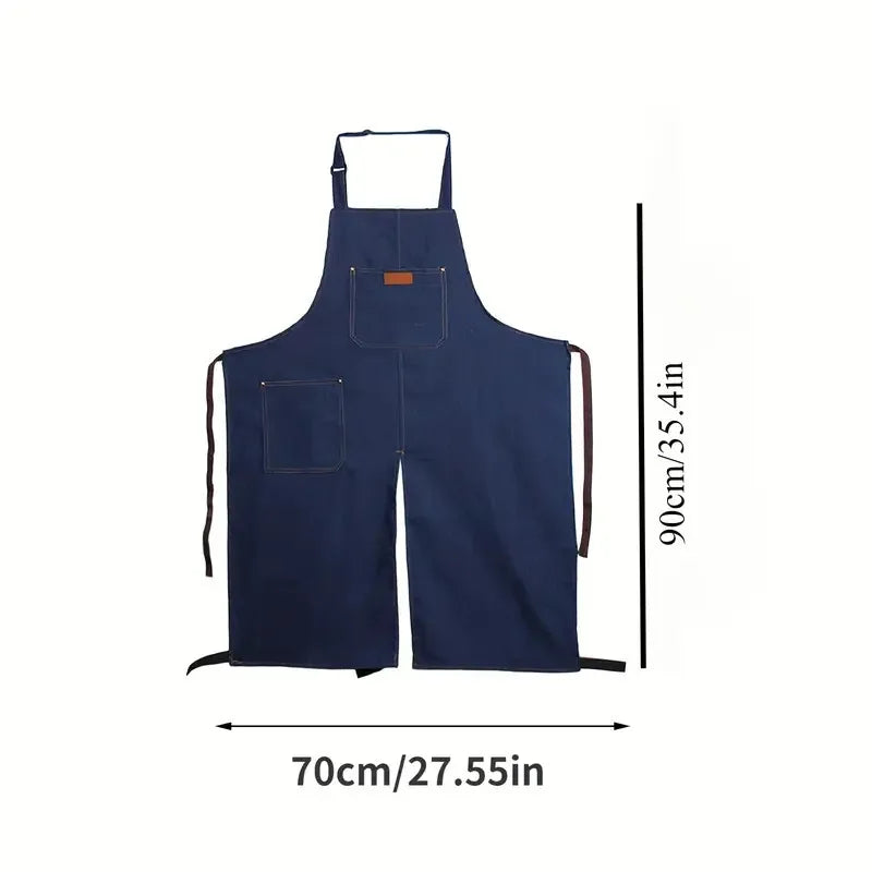 Kitchen Apron For Home Use – Waterproof Thin Design Coffee Shop & Bubble Tea Store Professional Apron High-end Unisex Workwea