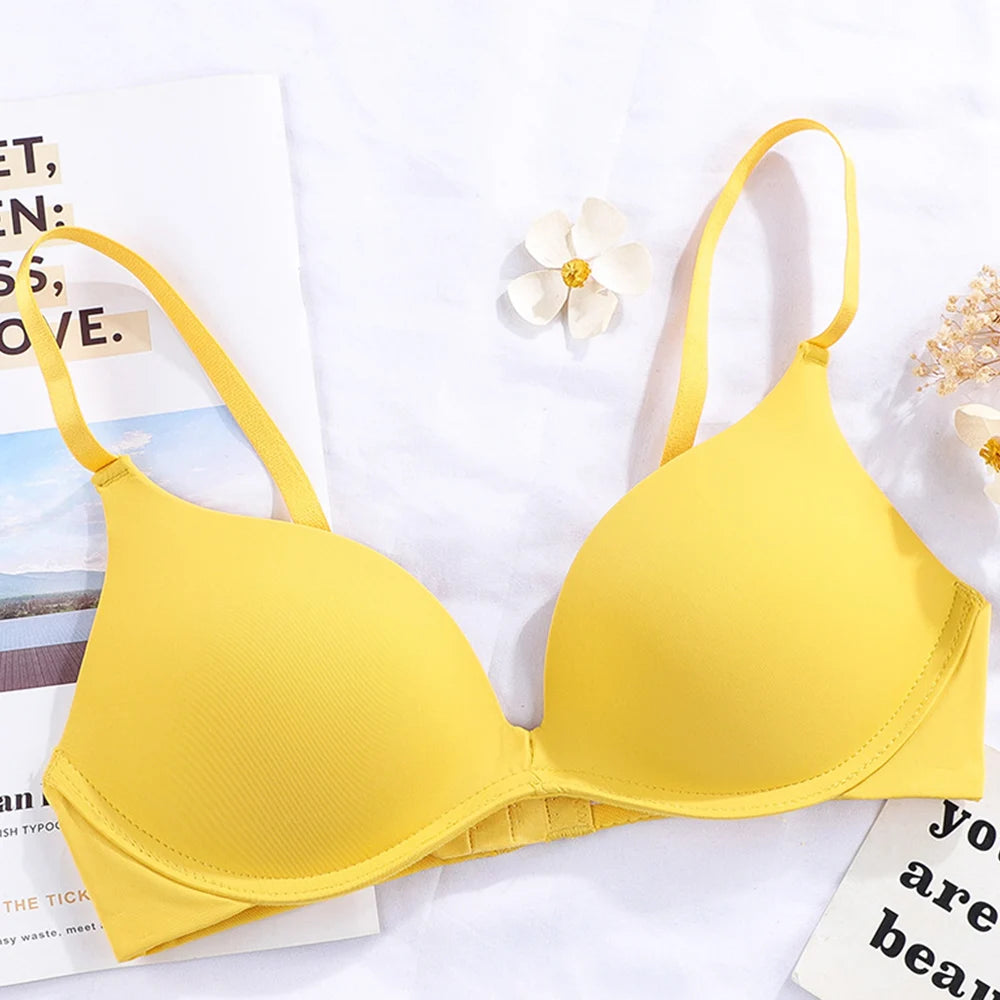 Womens Bra Slight Bralette Wireless Sexy Lingerie Female Underwear Small Chest Wear BH Tops Size AAA AA A B Cup