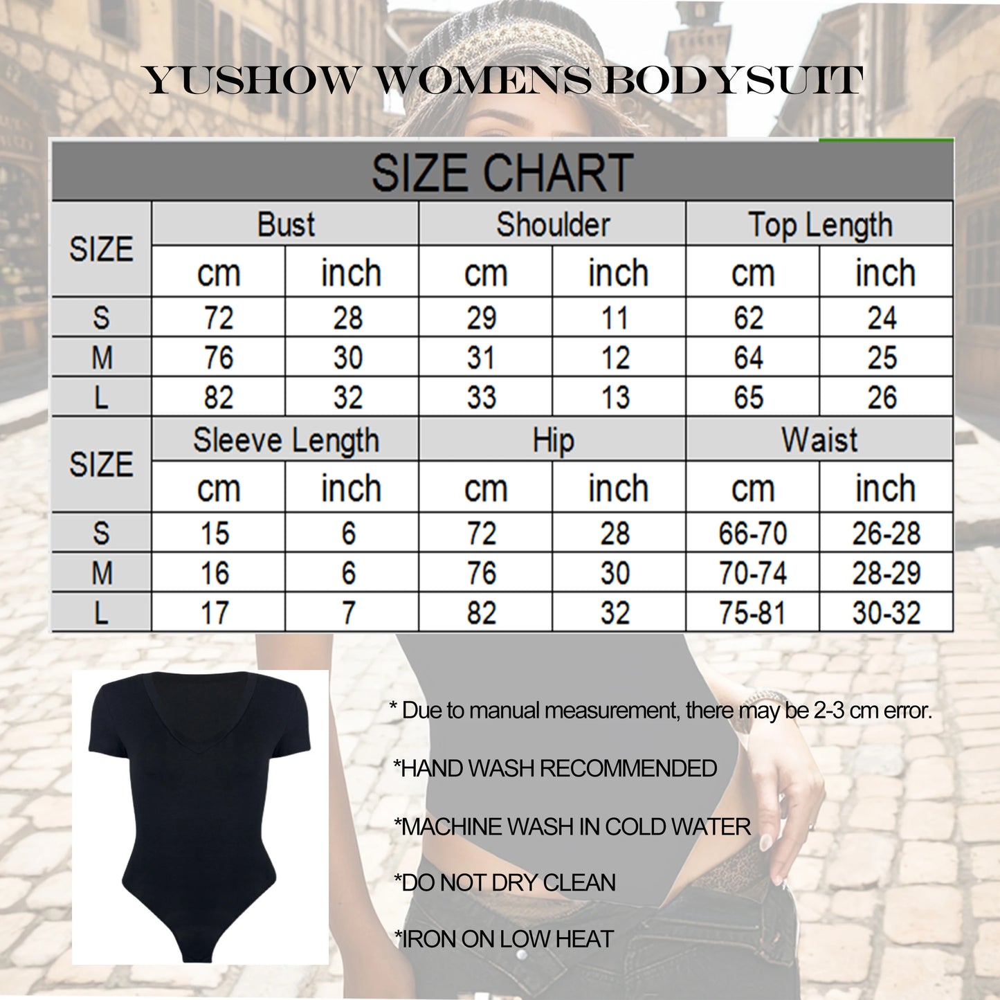 Womens Bodysuit V Neck Tops Short Sleeve Shapewear for Women Stretchy Slim Fit Basic Jumpsuit