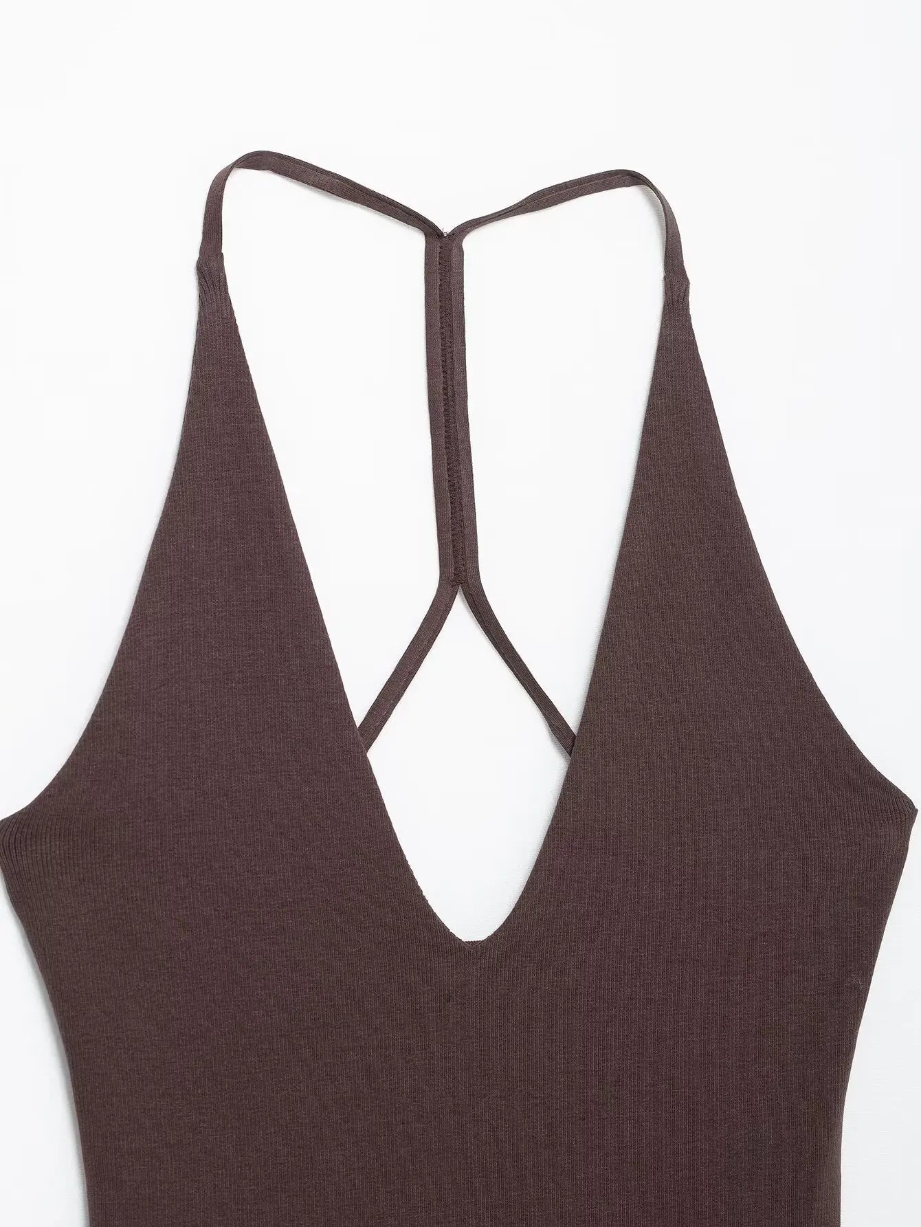 Women Fashion Sexy  Bodysuit Backless Tops Slim Women Top Chic V Neck Sling Body Suits Summer Female High Street Outwear